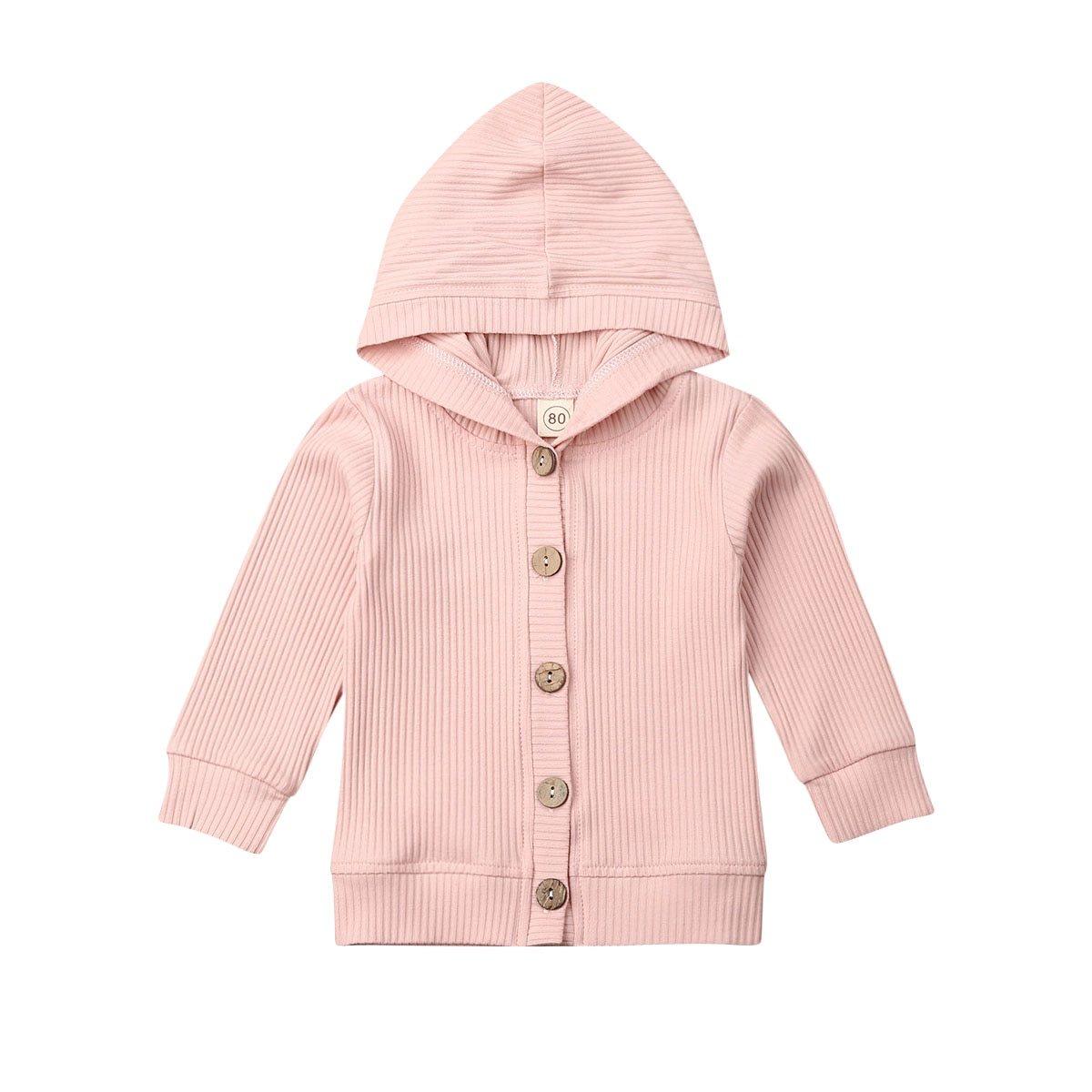 Infant Baby Girl Clothes Long Sleeve Knitted Coat Jacket Outwear Tops 0-24M For baby Girls