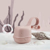 Portable Baby Pacifier Box Dustproof Cute Shark-Shaped Pacifier Snack Travel Storage Box Safe Case for Baby Pacifier - Pink