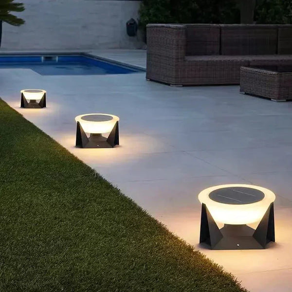 LED Outdoor Post Light for Entrance Pathway Garden