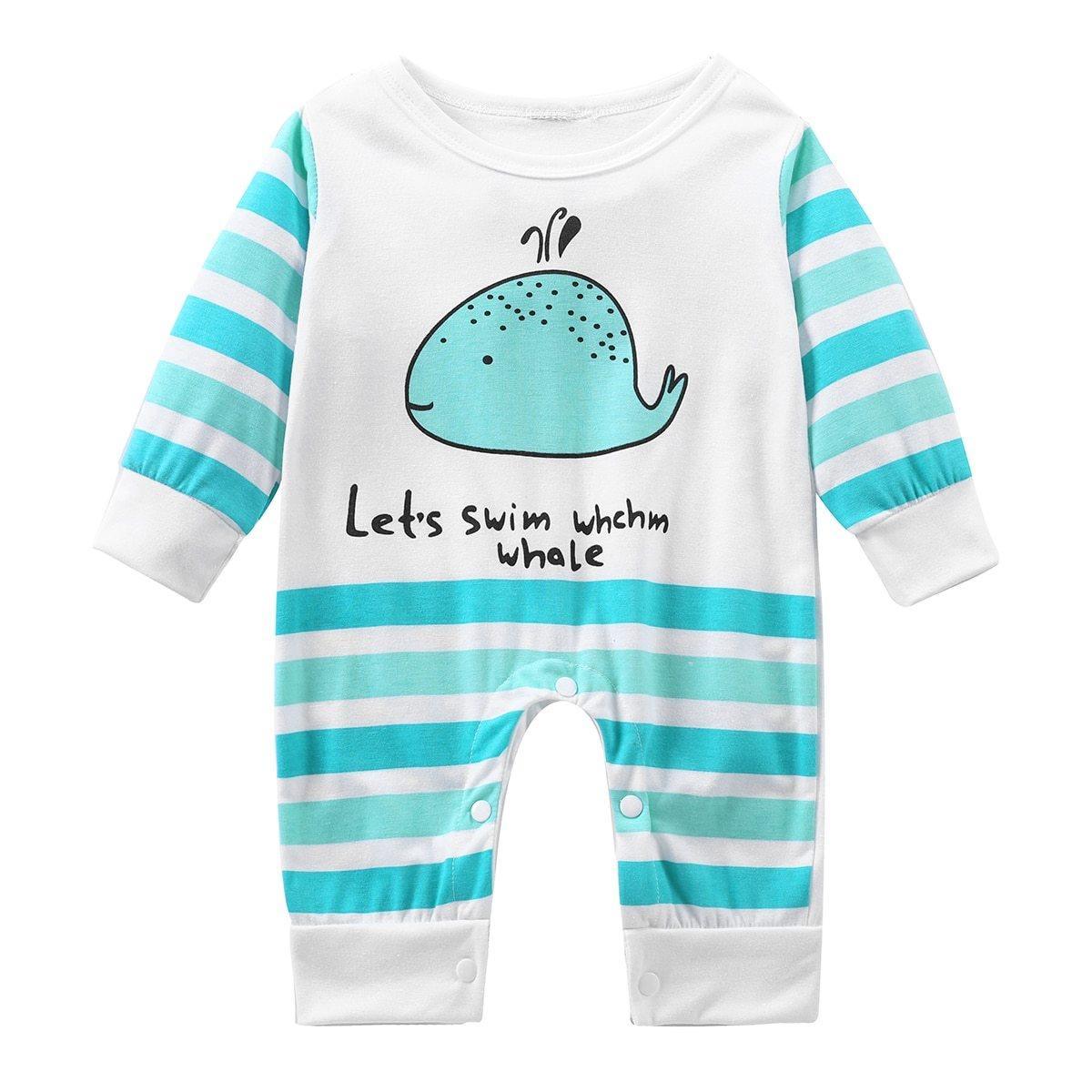 Baby Clothes Boys Girls Romper Floral Dinosaur Car Printed Long Sleeve Cotton Romper Kids Jumpsuit Playsuit For Kids
