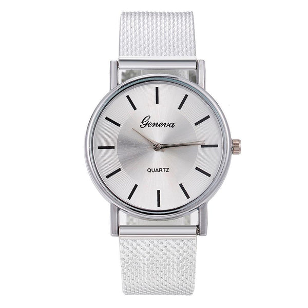 New Women's Casual Silicone Strap Quartz Watch Top Brand Girls Bracelet Clock Wrist Watch For Women and Girls