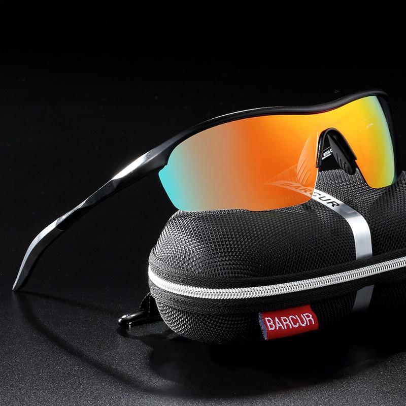 Luxury Elegent Sports Aluminum Magnesium Sunglasses Polarized Anti-Reflective shades For Women and Men With UV400 Protection