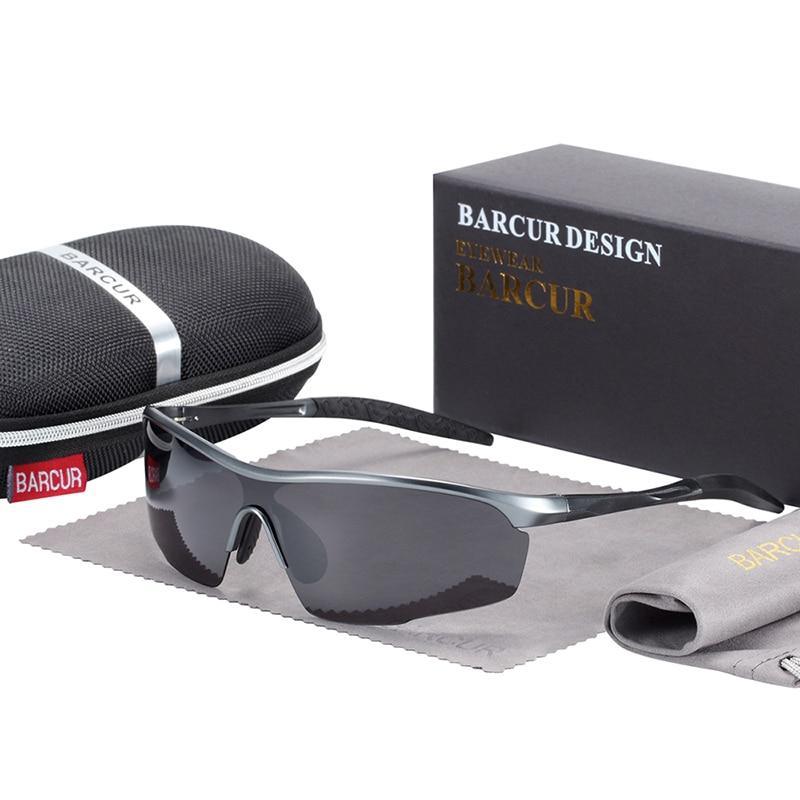 Luxury Elegent Sports Aluminum Magnesium Sunglasses Polarized Anti-Reflective shades For Women and Men With UV400 Protection