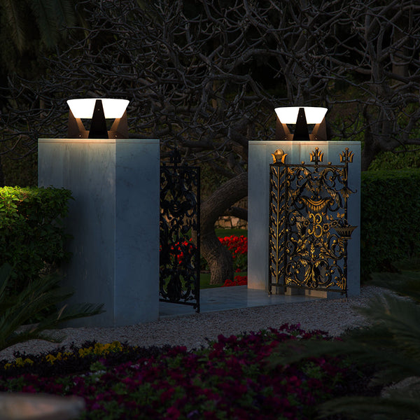LED Outdoor Post Light for Entrance Pathway Garden