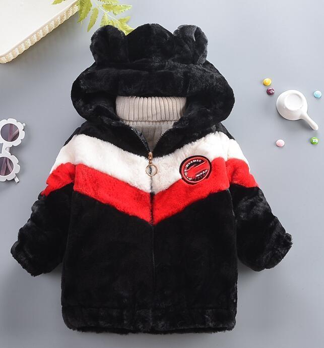 Baby Toddler Clothes Cute Fleece Fur Winter Warm Coat / Jacket for Kids Outerwear