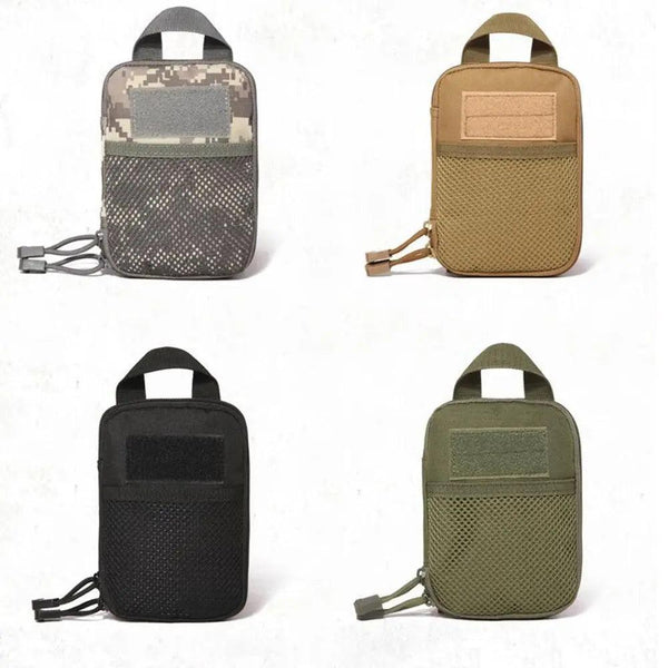 600D Nylon Tactical Bag Outdoor Molle Military Waist Fanny Pack Mobile Phone Pouch Belt Waist Bag EDC Gear Bag Gadget