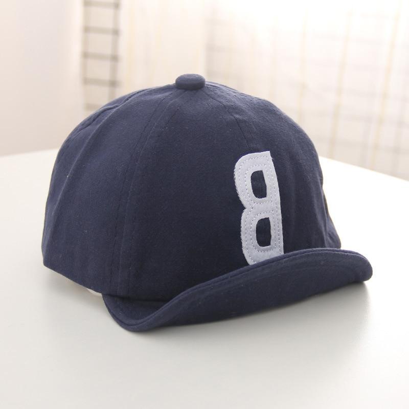 Cotton Baby Adjustable Letter Baseball Caps For Boys & Girl Hats Children Snapback Hip-Hop Sun Hat In Modern Style