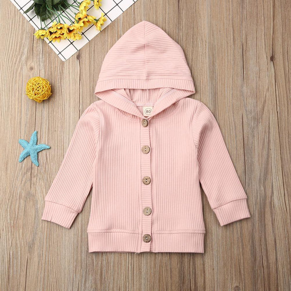 Infant Baby Girl Clothes Long Sleeve Knitted Coat Jacket Outwear Tops 0-24M For baby Girls