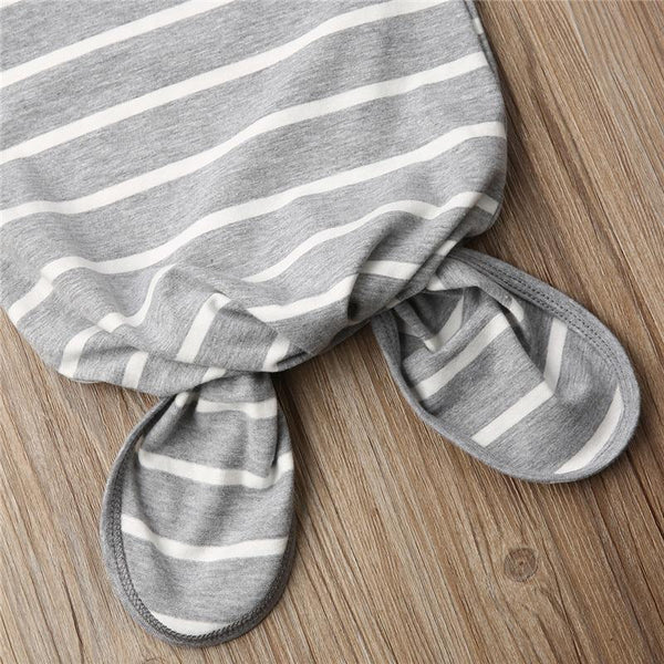 Cute Baby Sleeping Bags Newborn Infant Swaddle Wrap Envelope Baby Blanket Striped Swaddling Wrap Sleep Sack
