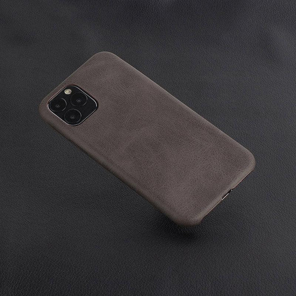 Ultra Thin Phone Cases For iPhone 13 6 7 14Plus XS Max Cover Leather Skin Soft Silicone Case For iPhone XR X 11 12 Pro Case Anti-Scratch iPhone Xs max Cover Genuine Leather iPhone Cases for iPhone