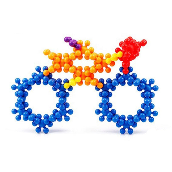 200 Pieces 3D Interlocking Building Blocks STEM Toy