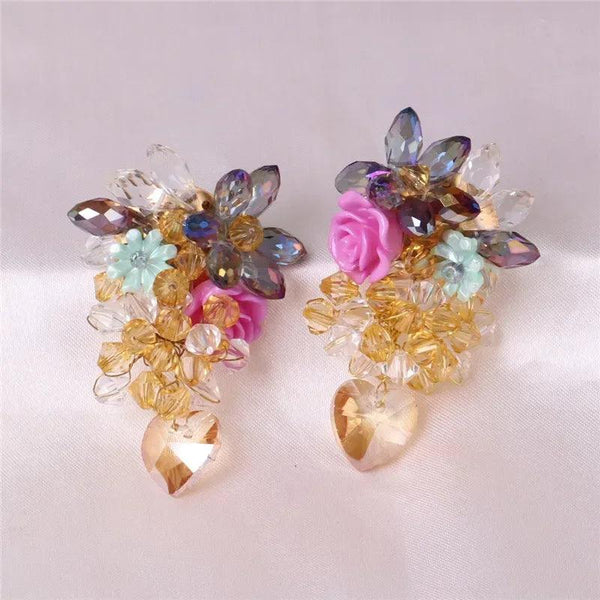 Bohemia Acrylic Flower Earrings - Sexikinis Swim - Gifts for You 'n Me