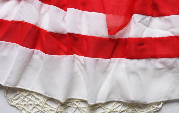 Baby Girl Clothes for Kids with Cute Purple Stripe and Round Neck  Sleeveless Chiffon Dresses For Girls