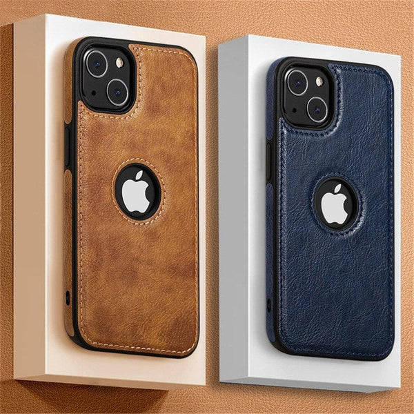Ultra Thin Slim Leather Phone Case For iPhone 13 Pro Max 12 Pro Max 14 Shockproof Bumper Soft Business Back Cover Back Cover Case Shockproof Camera and Screen Protection PU Leather Case for iPhone