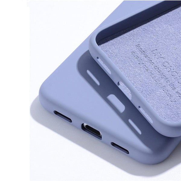 Soft-Touch Full-Body Protection Case For iPhone Case for iPhone 14 13 12 Pro Max Mini Cover Silicone Phone Case for iPhone Flexible Ergonomic Case Design  for iphone