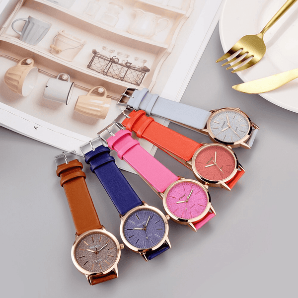 New STEVVEX Sky Watch Women Lady Watch For Woman Casual Quartz Leather Band Analog women clock luxury Wristwatch For Women and Girls