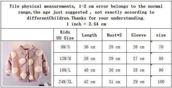 Modern Newborn Baby Girl Clothes Long Sleeve Fleece Cashmere Coat for Toddler Girls Sweaters In Modern Style