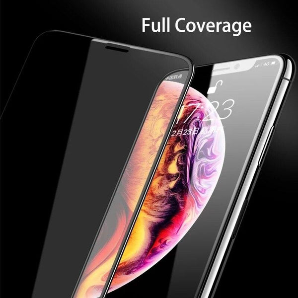 4Pcs 21D Tempered Glass for IPhone 13 11 Pro Max 12 Mini 7 8 6S Plus Screen Protectors for IPhone XS XR X SE Full Cover Glass High Quality Scratch Resistant Tempered Glass For iPhone