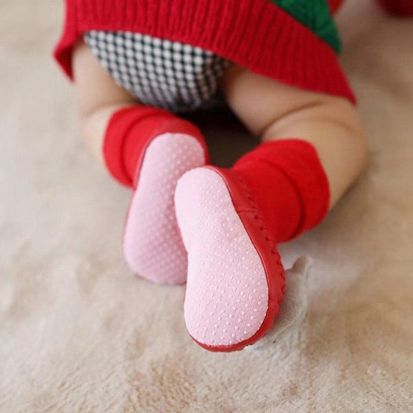 Baby Socks Christmas Newborn For Baby Boys/Girls Christmas Floor Socks Anti-Slip Baby Step Socks For Baby Kids