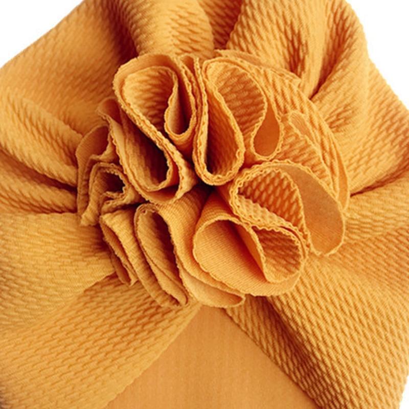 Modern New Lovely Flower Baby Girl Hat Turban Newborn Baby Cap Bonnet Kids Hat For Girls Baby In Trend Design