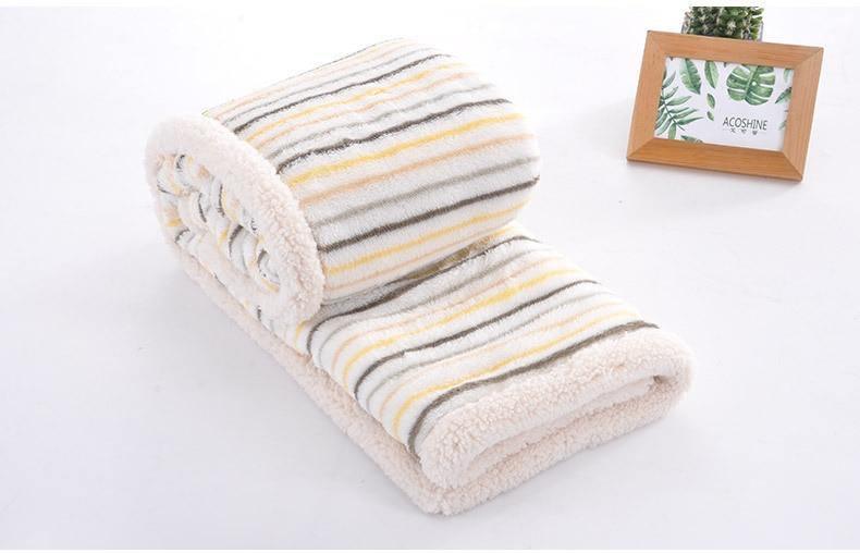 Baby Winter Blanket Newborn Baby Thicken Cotton Fleece Blankets for Infant Warm Soft Swaddle Envelope Blanket for Kids