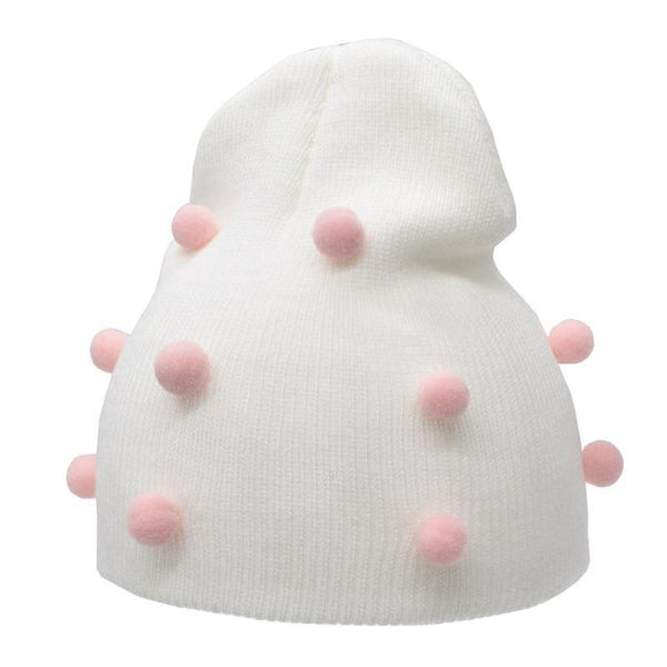 Baby Winter Cap Baby Soft Warm Hat Cap Knit Baby Cap Soft Elastic Children Casual Warm Cap For Boys and Girls