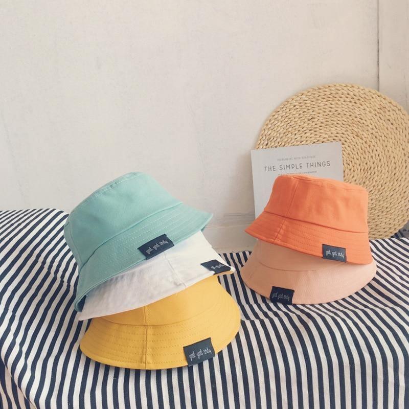 Modern Cotton Baby Hats for Kids Boys and Girls Sun Hats Fisherman Hat Beach Caps For Boys and Girls Kids
