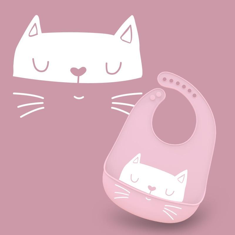 Adjustable Oil-proof  Food Grade Silicone Drool bib Soft And Comfortable Saliva Towel Lunch Baby Bib For Babies and Kids