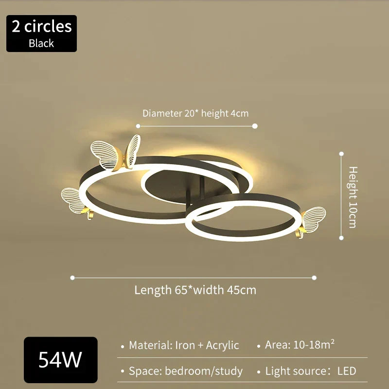 Butterfly LED Ceiling Lamp