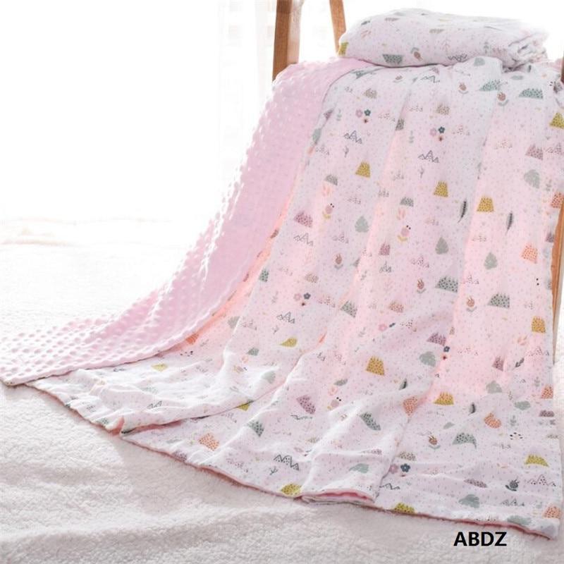 Modern Luxury Kids Blanket Baby Receiving Blanket Sleeping Bed Blanket Soft Newborn Swaddle For Kids