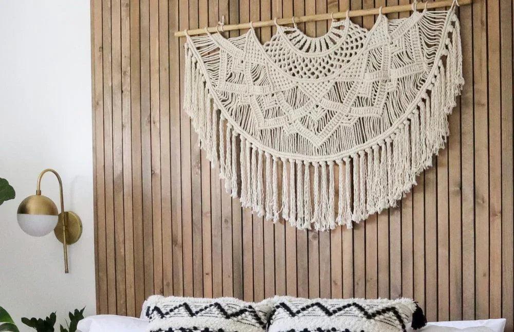 Heather Wall Hang | Natural White - Gifts for You 'n Me