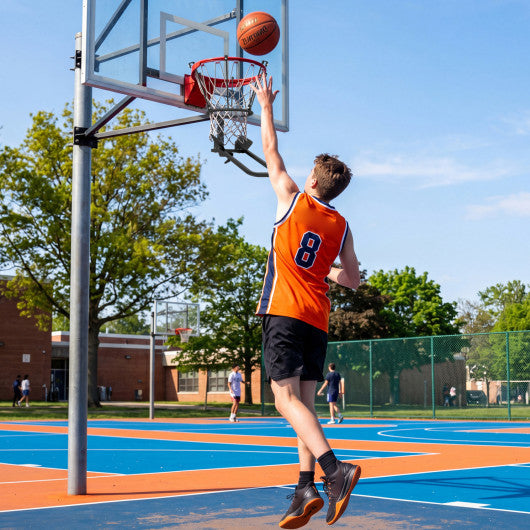Heavy-Duty Basketball Return Attachment with 6 Sturdy Hooks