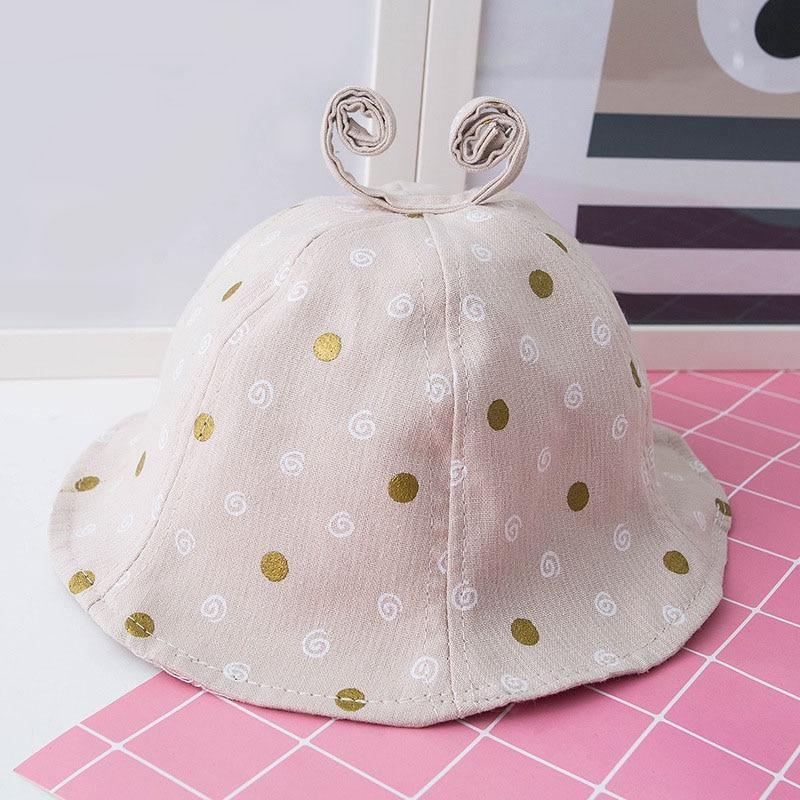 Baby Sun Hat Heart Print Baby Boy/Girl Hat Outdoor Kids Bucket Hat Children Hat Baby Beach Caps Beanie For Girls