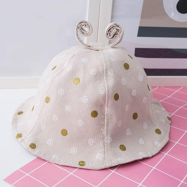 Baby Sun Hat Heart Print Baby Boy/Girl Hat Outdoor Kids Bucket Hat Children Hat Baby Beach Caps Beanie For Girls