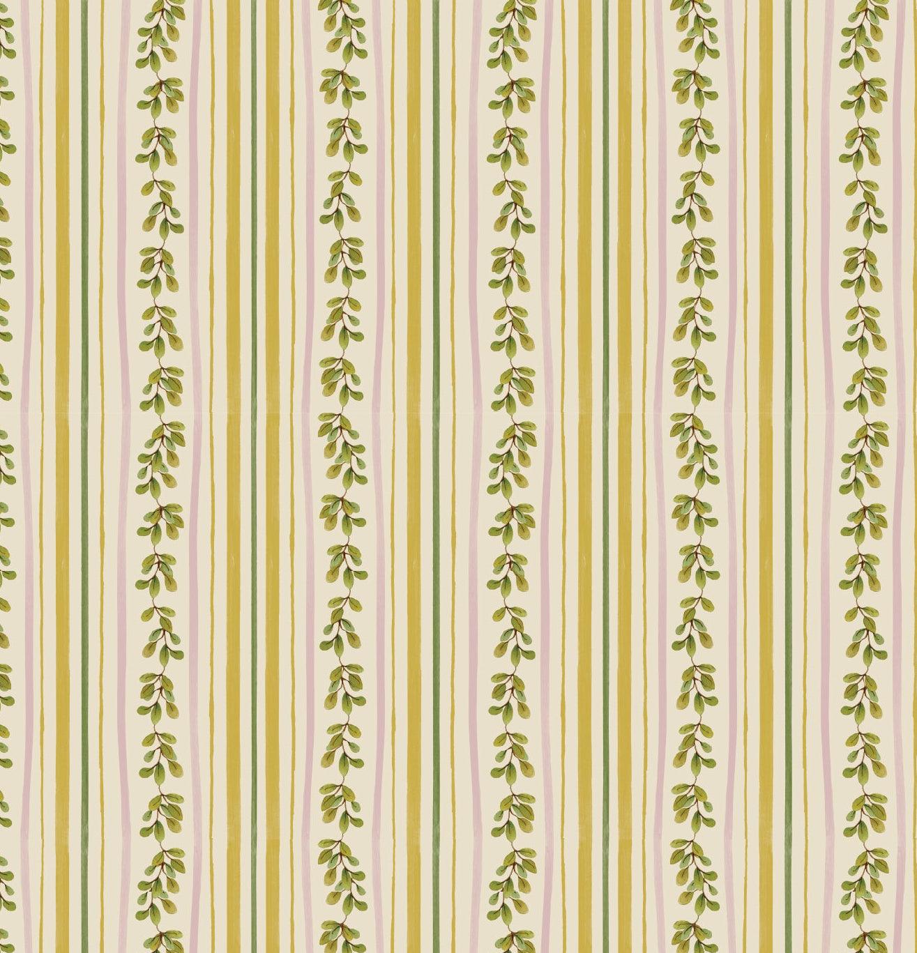 Hedge Wallpaper by Strawberry Snail Illustrations