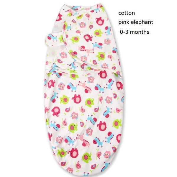 100% Cotton Baby Swaddle Wrap Blanket Newborn Infants Baby Envelop Sleep Bag Sleepsacks For Girls