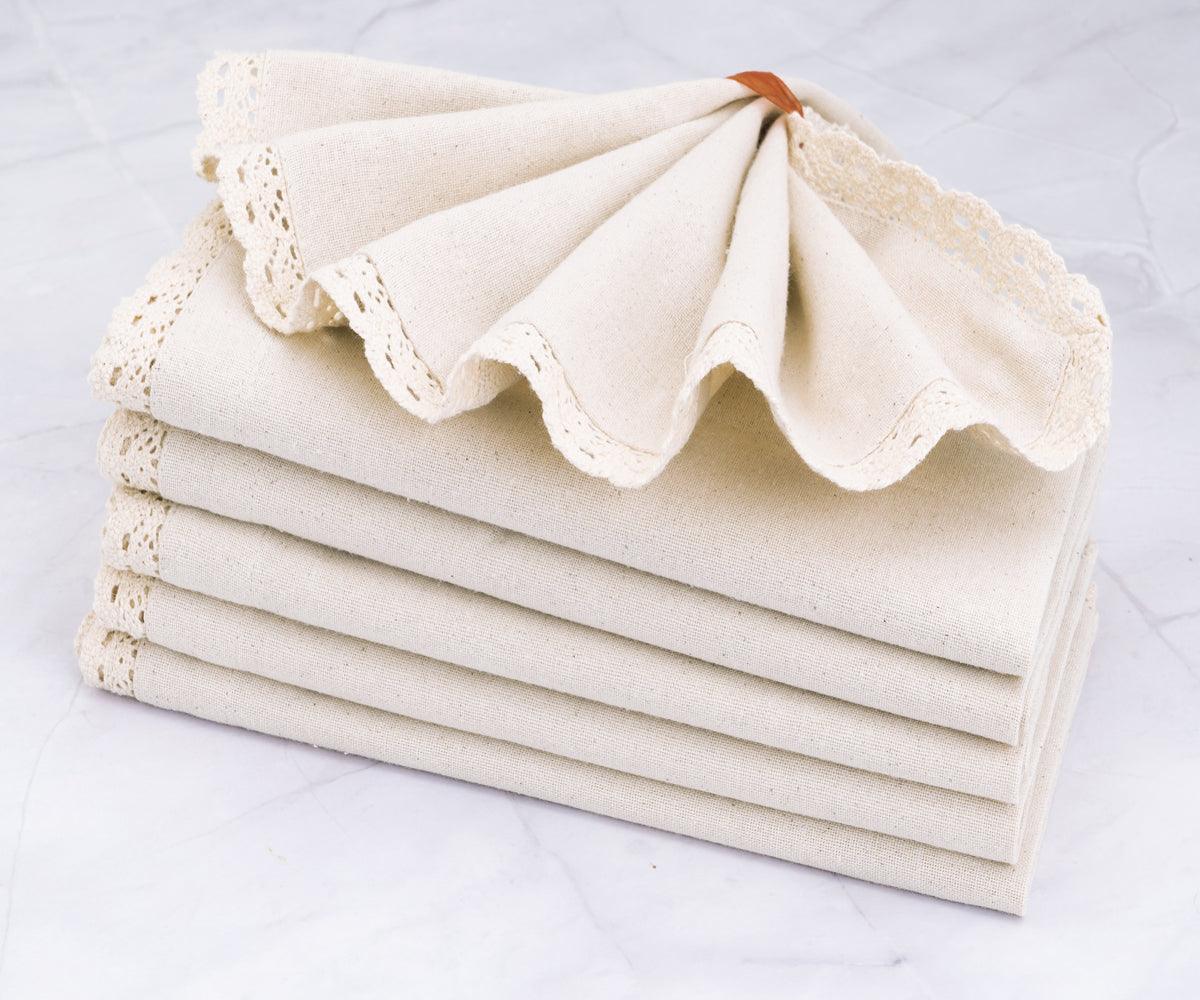 Lace Napkins - Cut Work Napkins