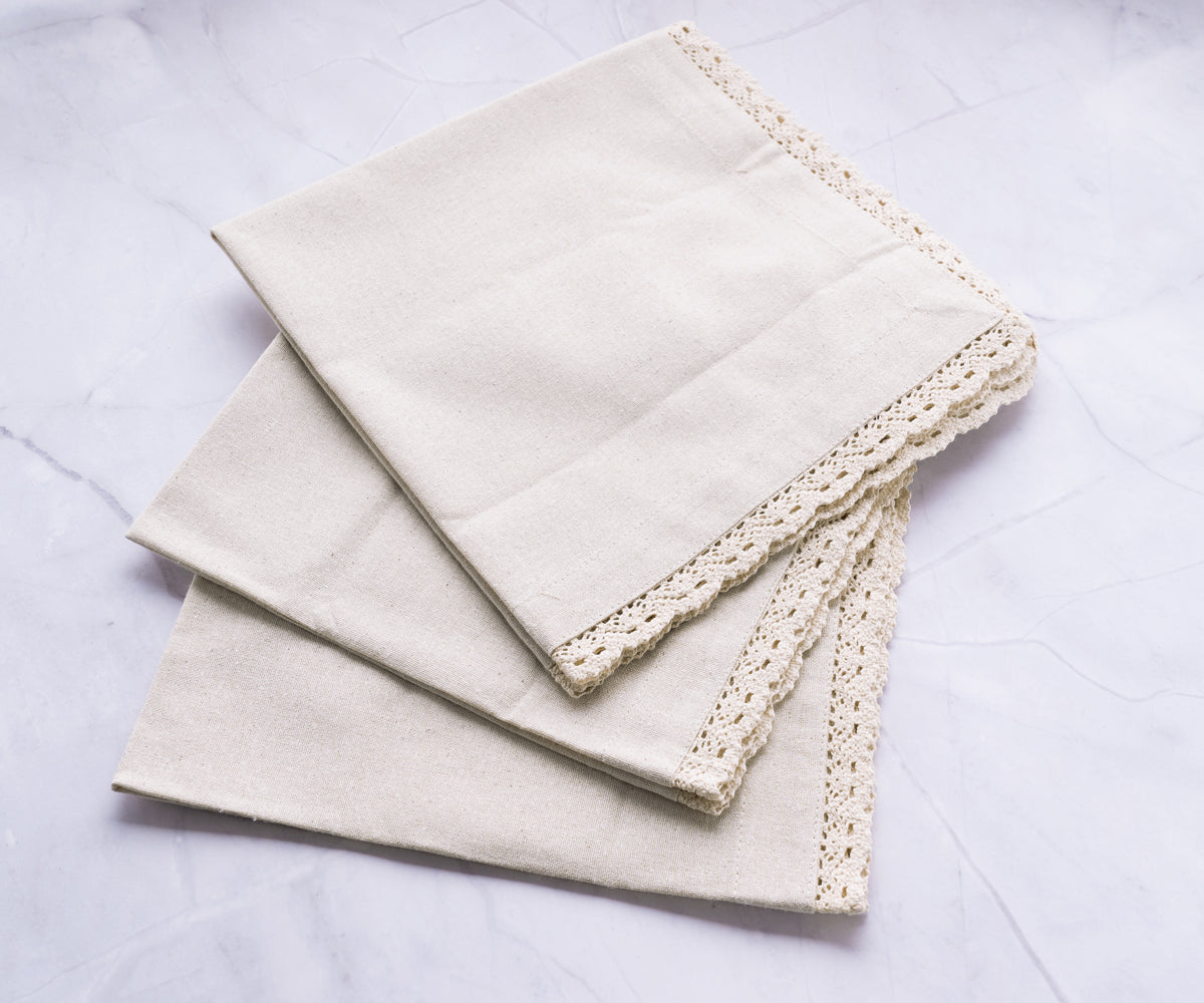 Wedding Napkins - Lace Napkins