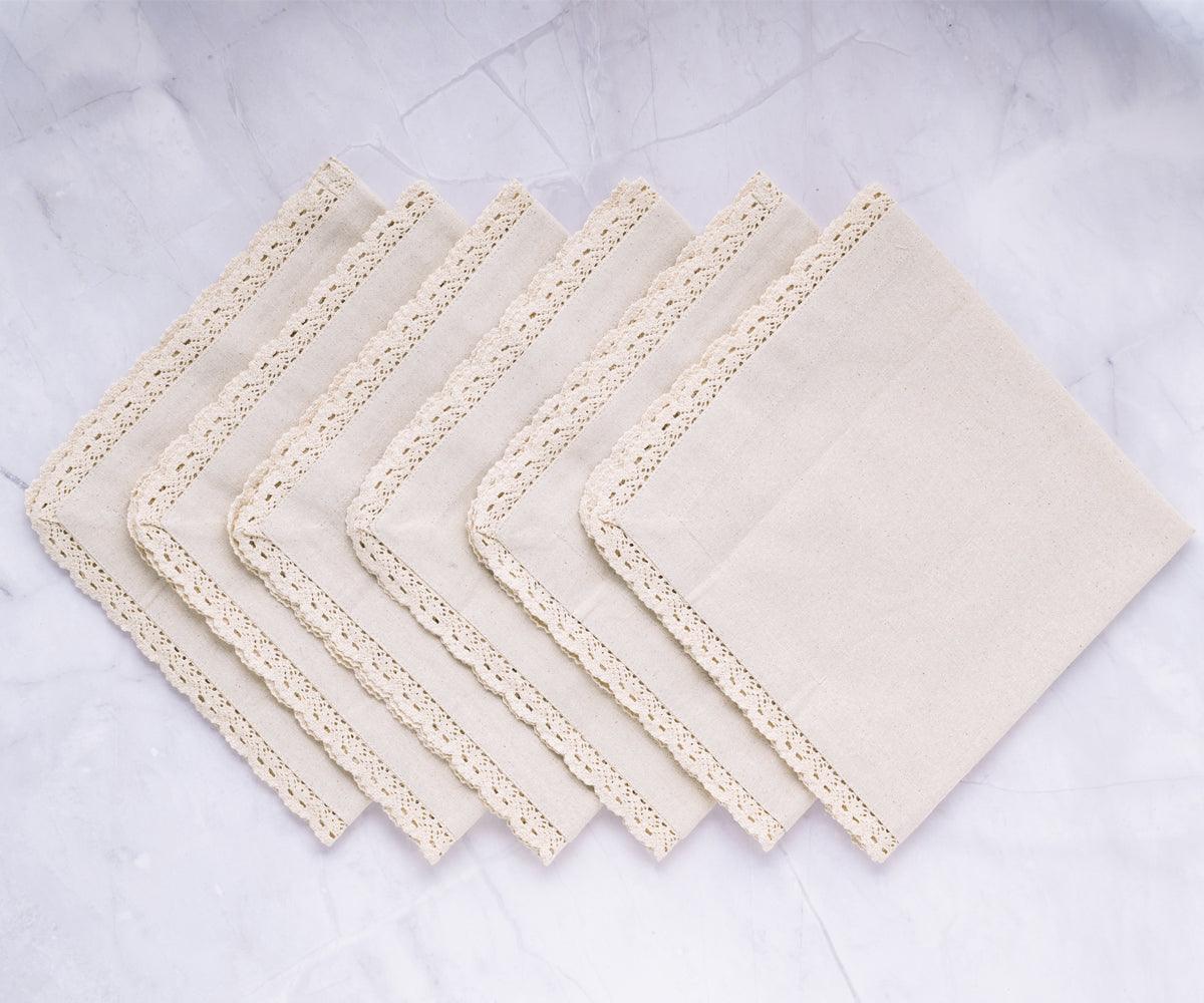 Lace Napkins - Cut Work Napkins