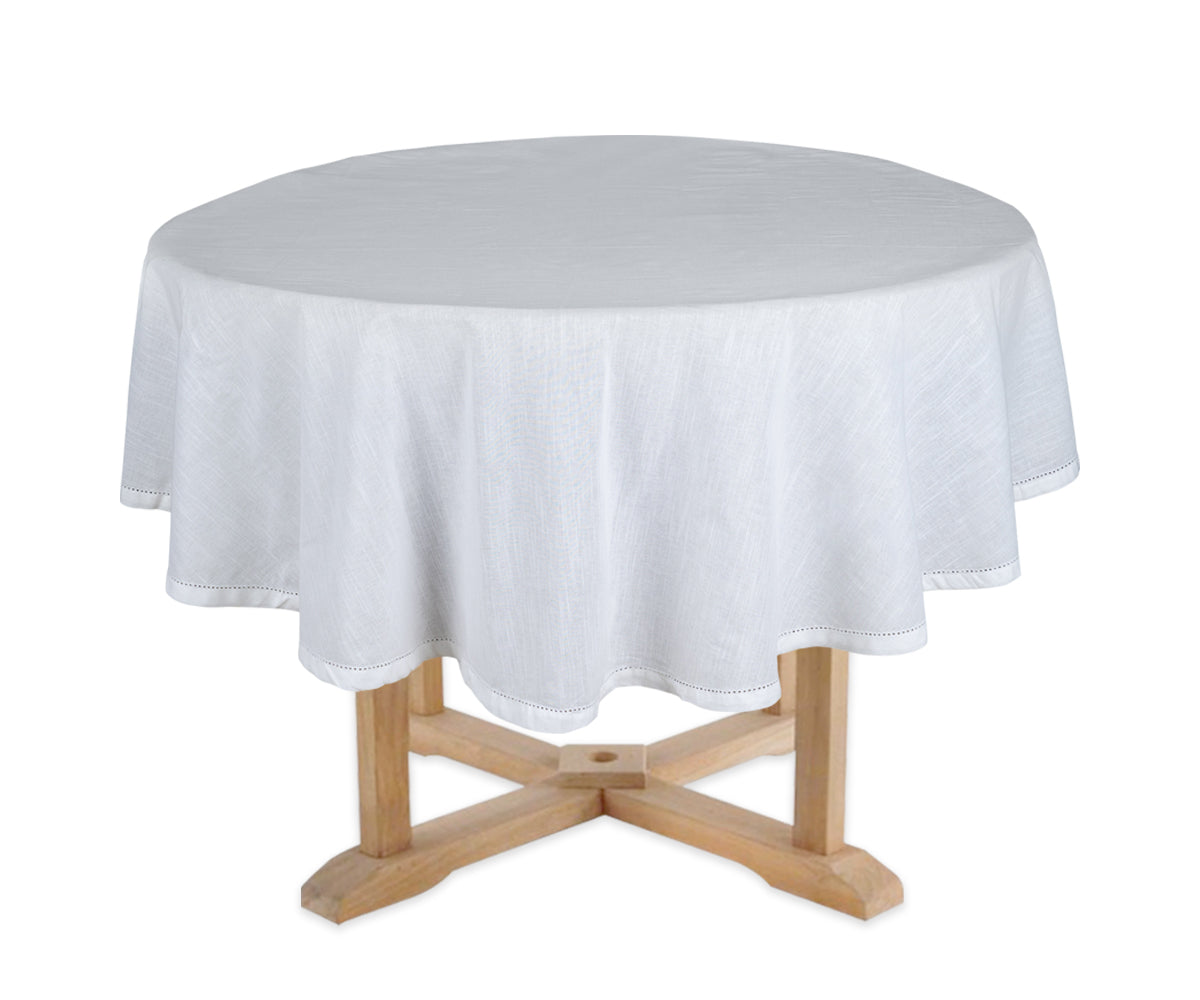 Cotton Round Tablecloth - Round Table Cover
