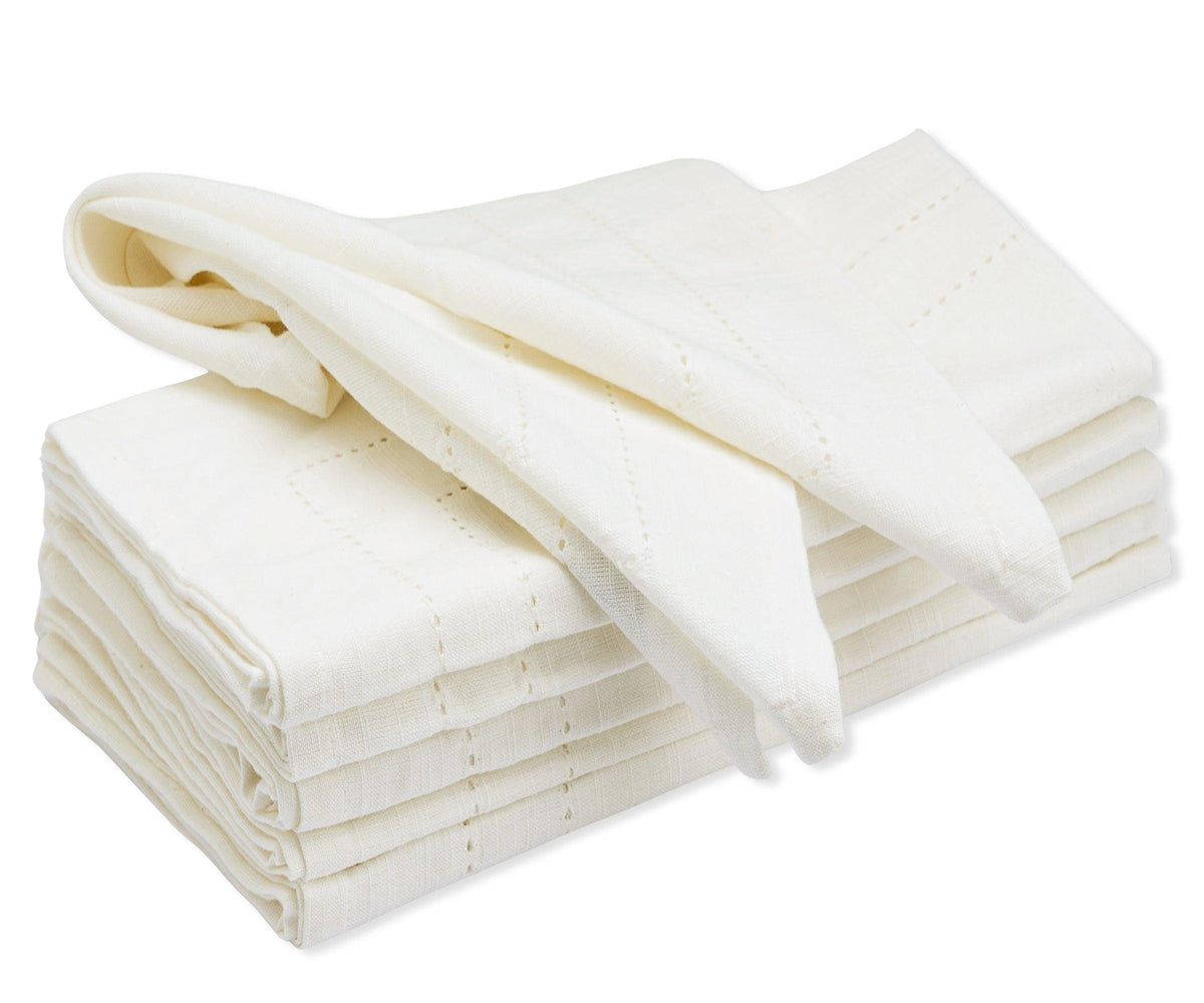 Custom Double hemstitch Cloth Napkins