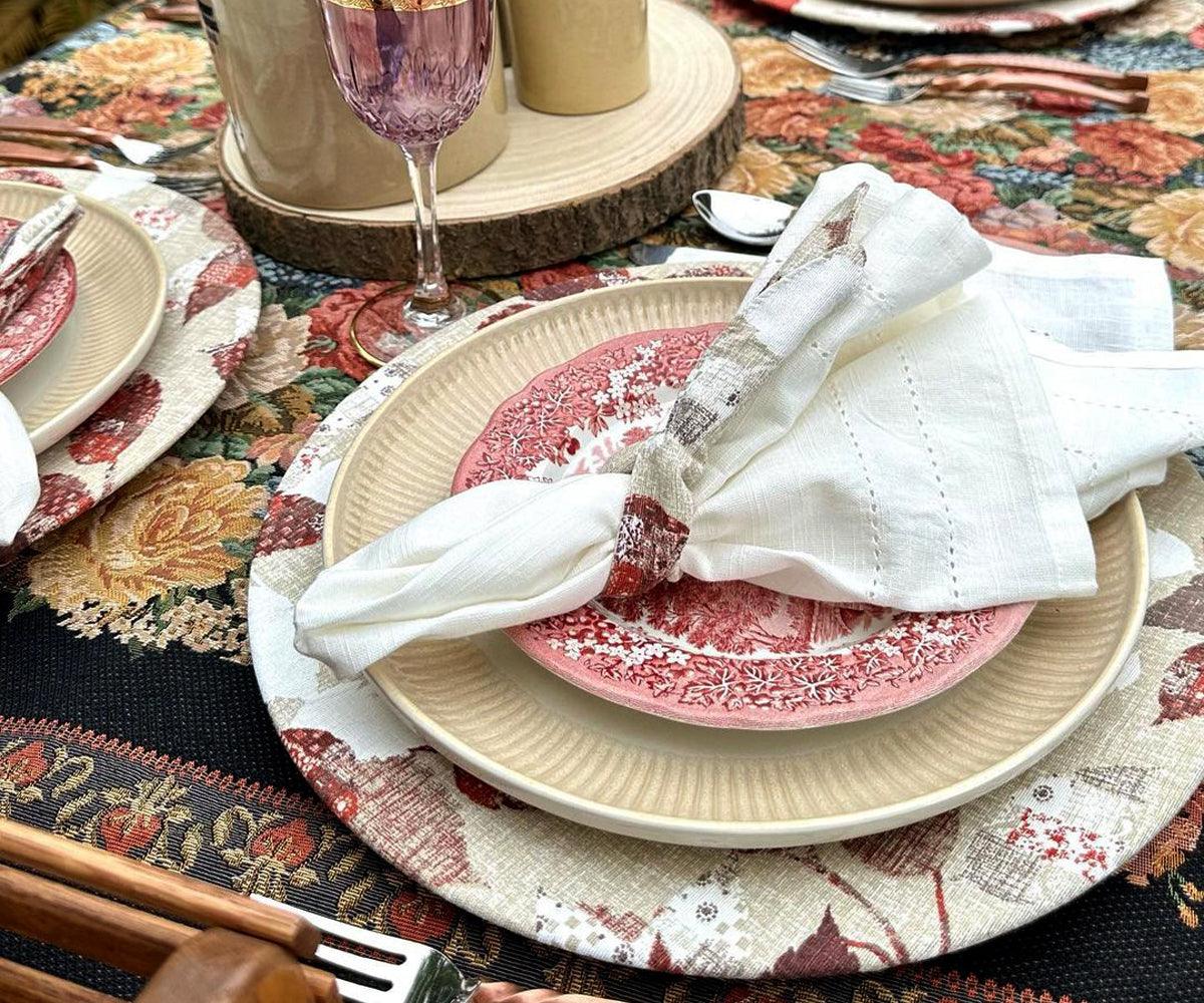 Cloth Dinner Napkins for Wedding Reception