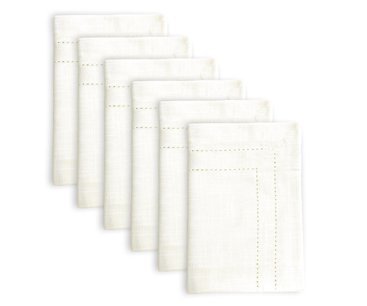 Custom Double hemstitch Cloth Napkins