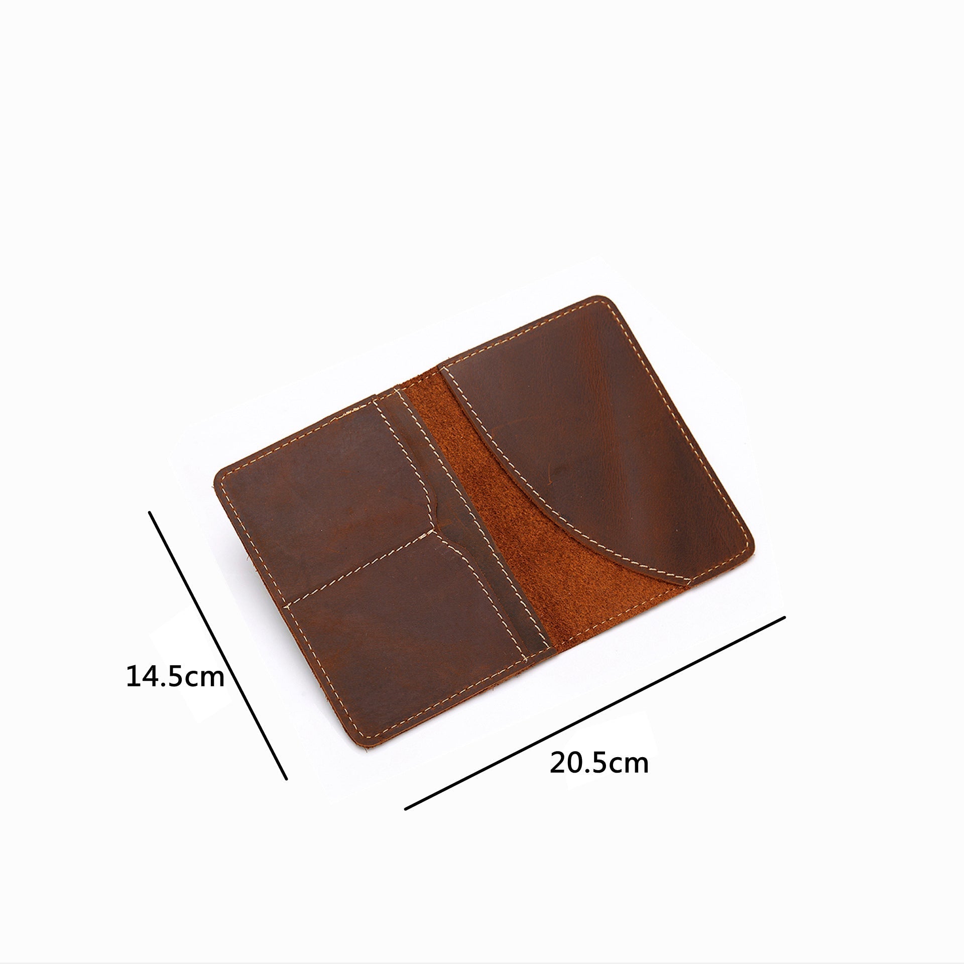 Priam Handmade Leather Passport Cover -
