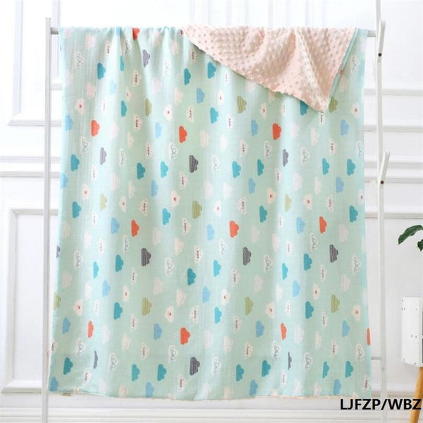 Modern Luxury Kids Blanket Baby Receiving Blanket Sleeping Bed Blanket Soft Newborn Swaddle For Kids