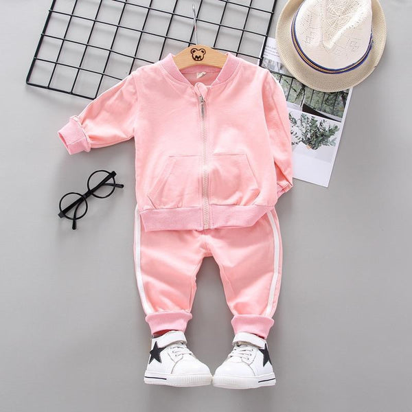 Baby Boys Costume Letter Tracksuit Tops Pants 2PCS Children Boy spring Outfits In Modern Sport Deisgn Made for Kids