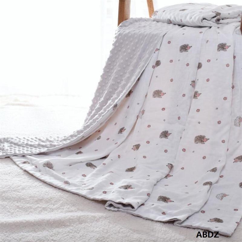 Modern Luxury Kids Blanket Baby Receiving Blanket Sleeping Bed Blanket Soft Newborn Swaddle For Kids