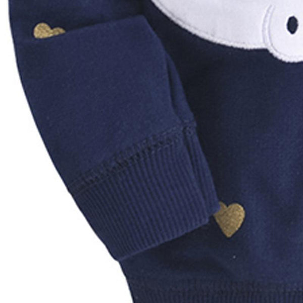 Newborn Baby Girls Clothes Autumn Winter Floral Outerwear Hooded Jacket Coat for 0-3T IN Unicorn