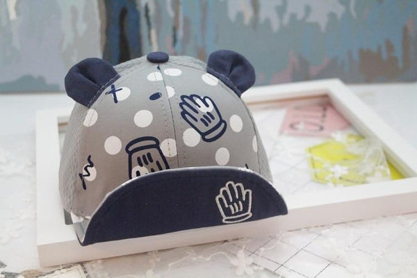 Baby Sun Hat Cotton Cartoon Baby Summer Cap Infant Soft Baseball Cap For Girls And Boy