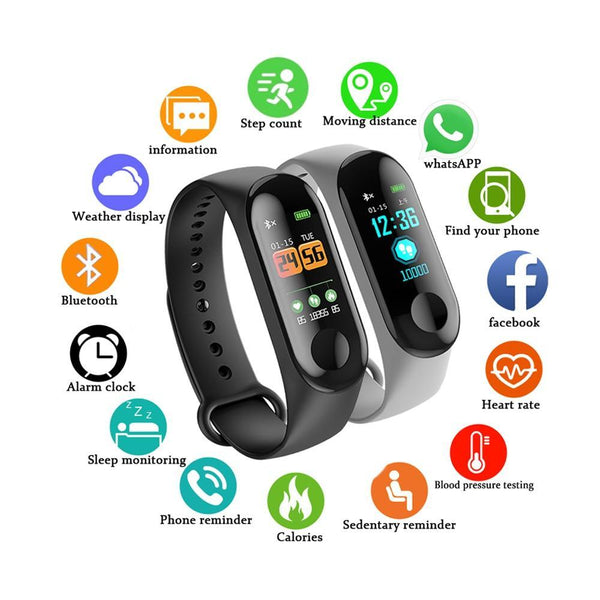 Bluetooth Sport Smart Watch For Men and Women Smartwatch For Android and IOS Sistems With Fitness Tracker Electronics Smart Clock Band Smartwach